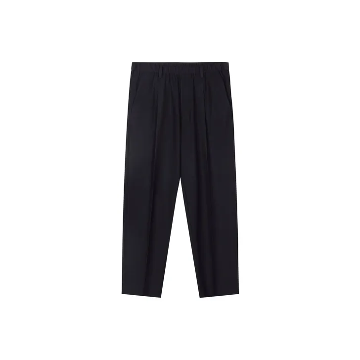 CROQUIS Casual Pants Unisex 409 Black Navy Blue-0
