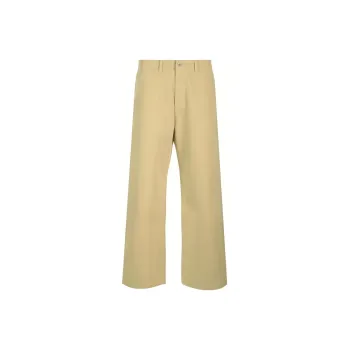 Burberry Wide Leg Chino Trousers