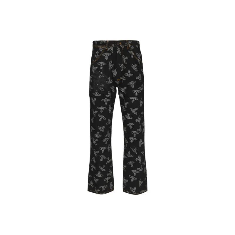 Vivienne Westwood SS24 Jeans Unisex Black-0
