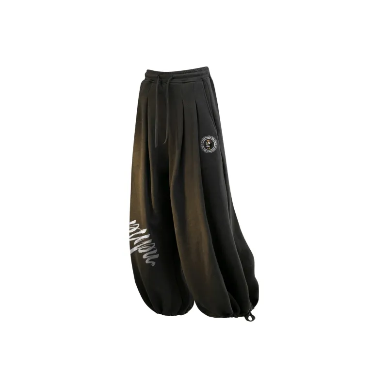PUPU ALIENS Casual Pants Unisex Black-0