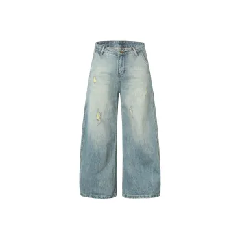 GBXM Jeans Unisex Light Blue