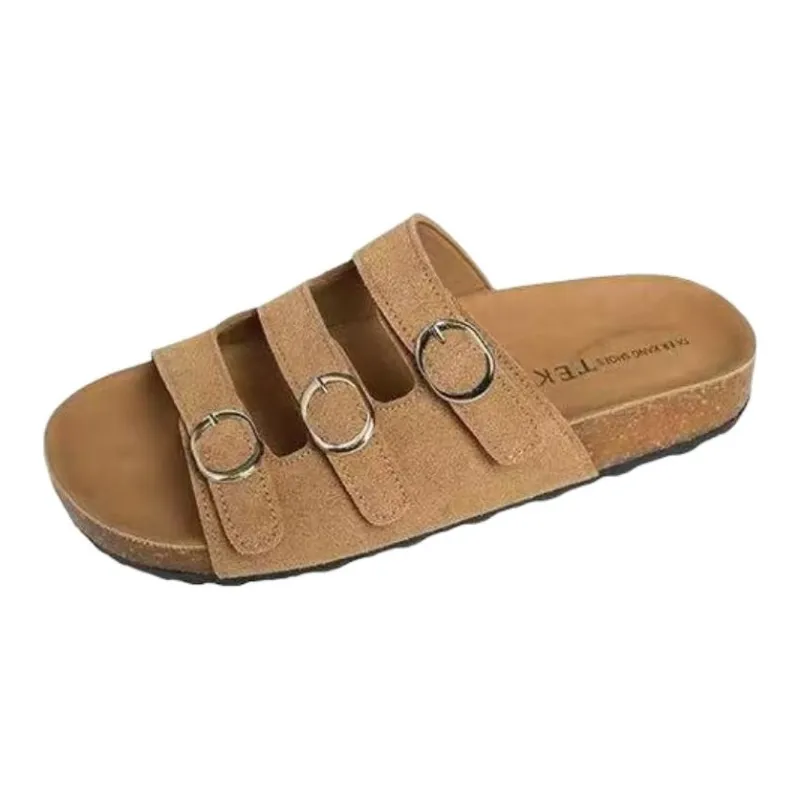 ALPLUME Slippers Khaki, Lemon, Apricot-5