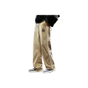 Tonlion Casual Pants Unisex Dark Khaki