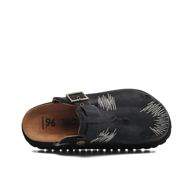 MOMGOG Abrasion Resistant Slip Resistant Closed Toe Slippers Unisex-6