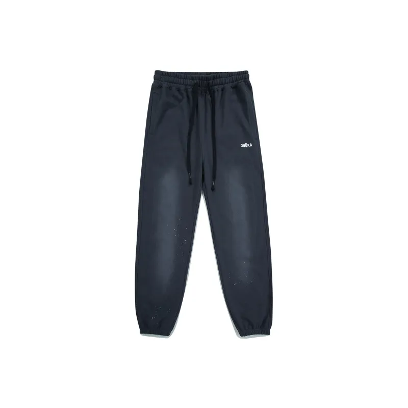 Guuka Casual Pants Men's Dark Gray-0