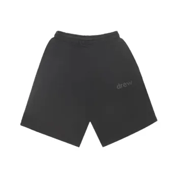 Drew House Letter Logo Series Casual Shorts Unisex Black
