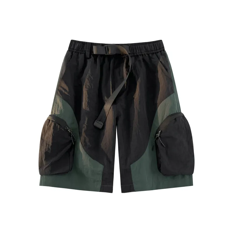 GDRX Cargo Shorts Unisex Amber Brown-6