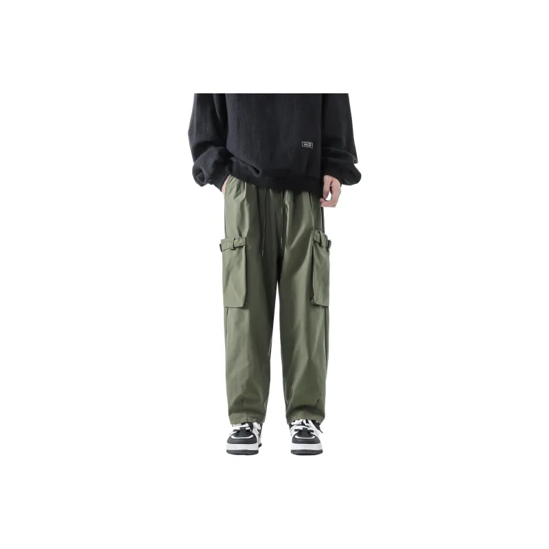 RASHOMONG Cargo Pants Unisex-4