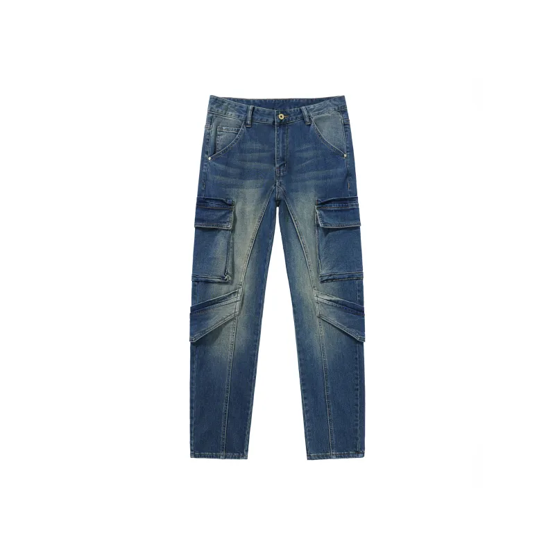 SANTASTIC Jeans Men's Vintage Blue-0