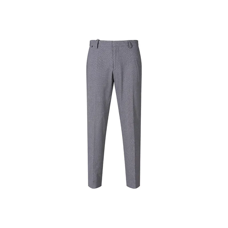 HUGO BOSS Check print Tailored Trousers-0