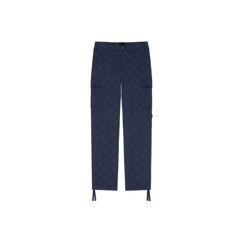 Givenchy SS25 Cargo Pants Men's Marine Blue-0