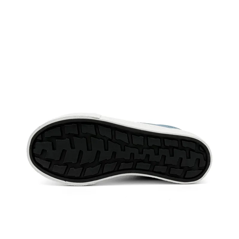 Mengsai Slip Resistant Cushioning Low Top Skateboard Shoes Men's Haze Blue-6