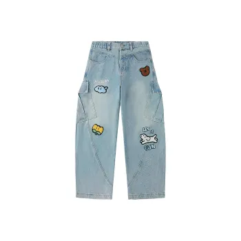 LAMLICKA Jeans Unisex Blue