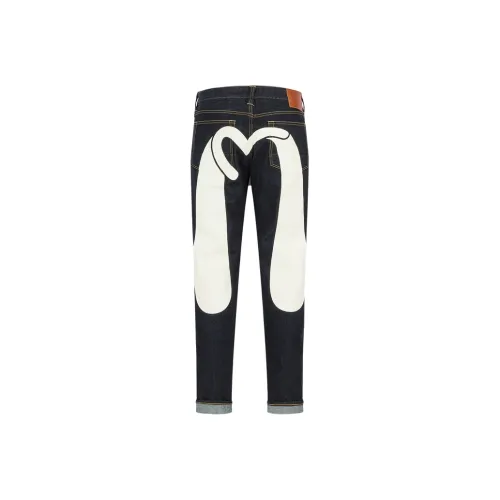 EVISU Jeans Men Denim Blue