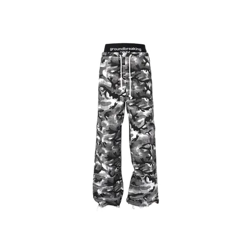 BENMYSHOWER Casual Pants Unisex Camouflage