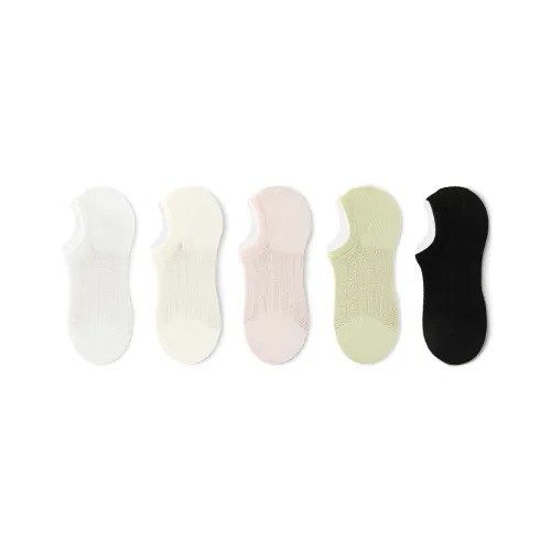 Primeet No Show Socks Women's 5 Pack