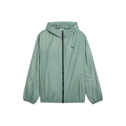 PUMA ESS Trench Coat Men's Green