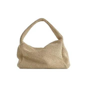 COS Paper Shoulder Bag Tubas Women's Beige