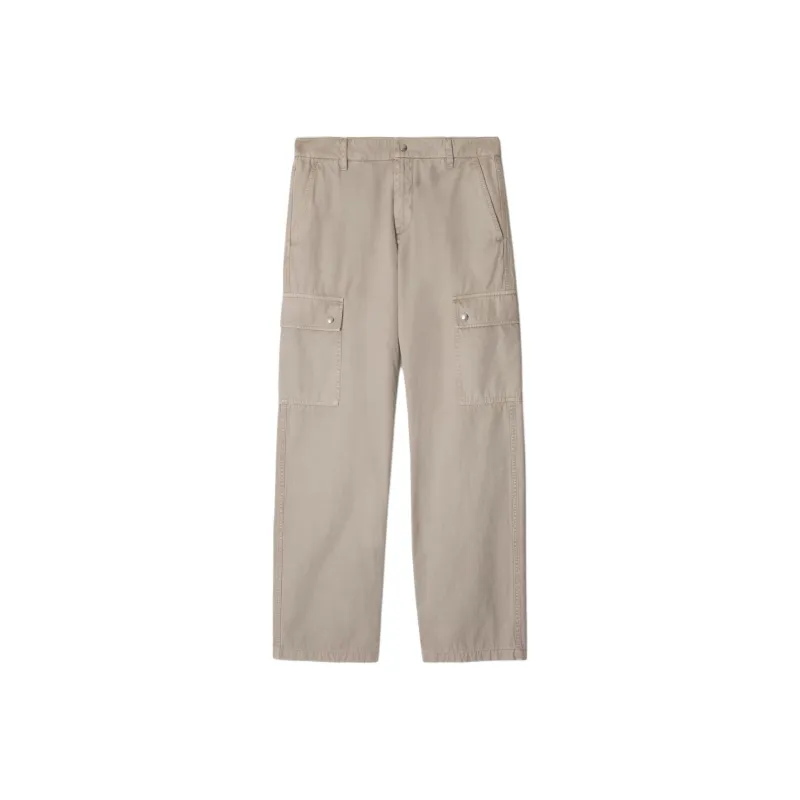 Burberry Gabardine Cargo Trousers-0