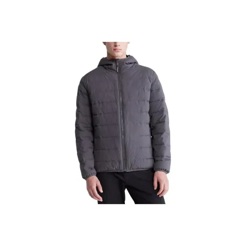 CALVIN KLEIN Puffer Jacket Men's Gray