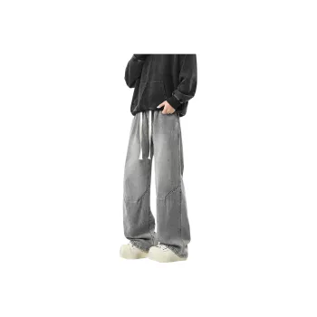 FASTFISH Jeans Unisex Black Gray