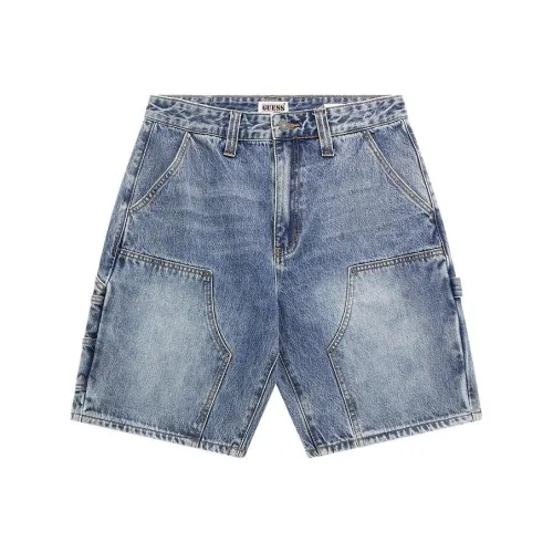 GUESS Denim Shorts Unisex Blue
