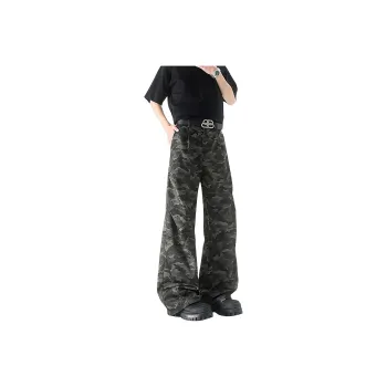 WKOOG Casual Pants Unisex Camouflage