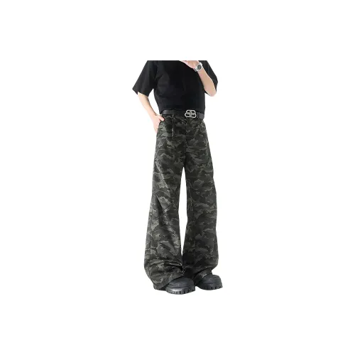 WKOOG Casual Pants Unisex Camouflage
