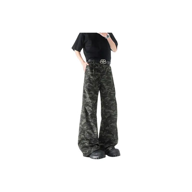 WKOOG Casual Pants Unisex Camouflage-0