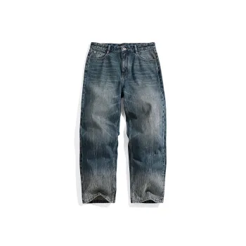 PEACEBIRD MEN Jeans Men Denim Dark Blue, Batch 1