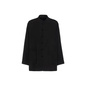 Yohji Yamamoto Frog Button Cardigans