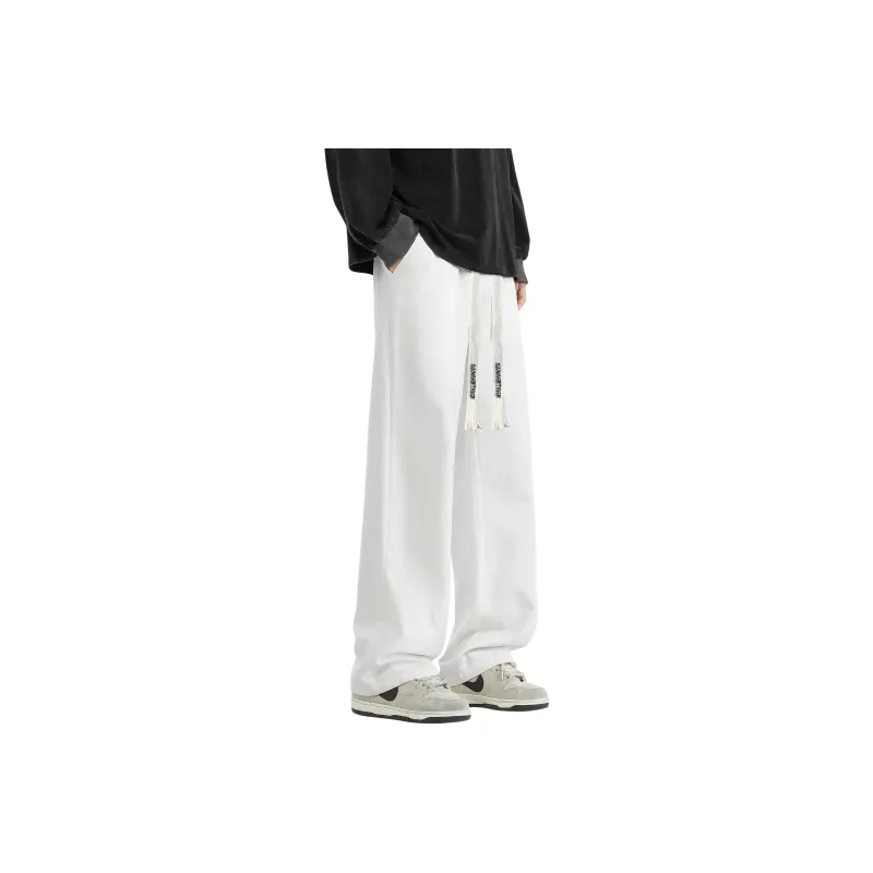 DANGERTIGER Casual Pants Unisex Khaki-14
