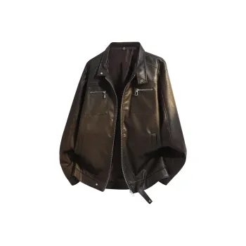 Supremo Cat Leather Jacket Unisex