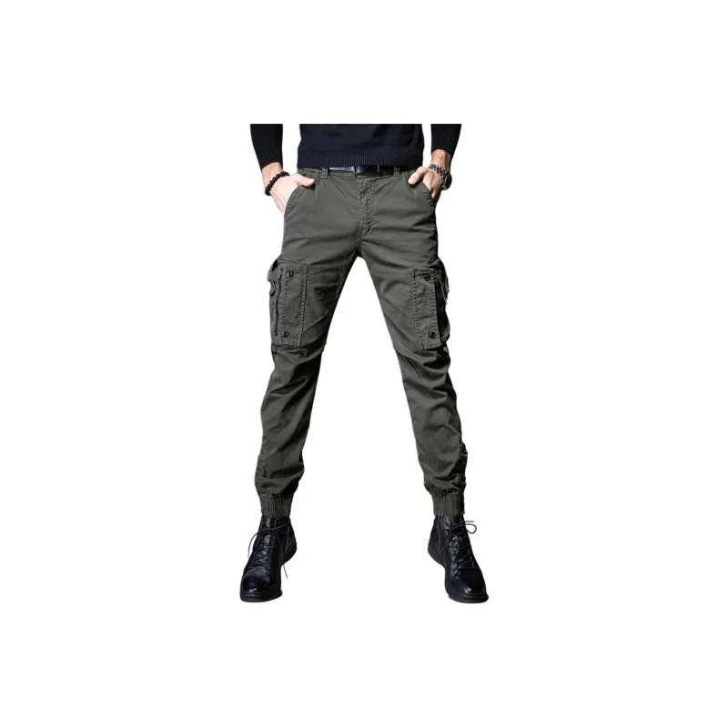 Devanro Cargo Pants Men-4