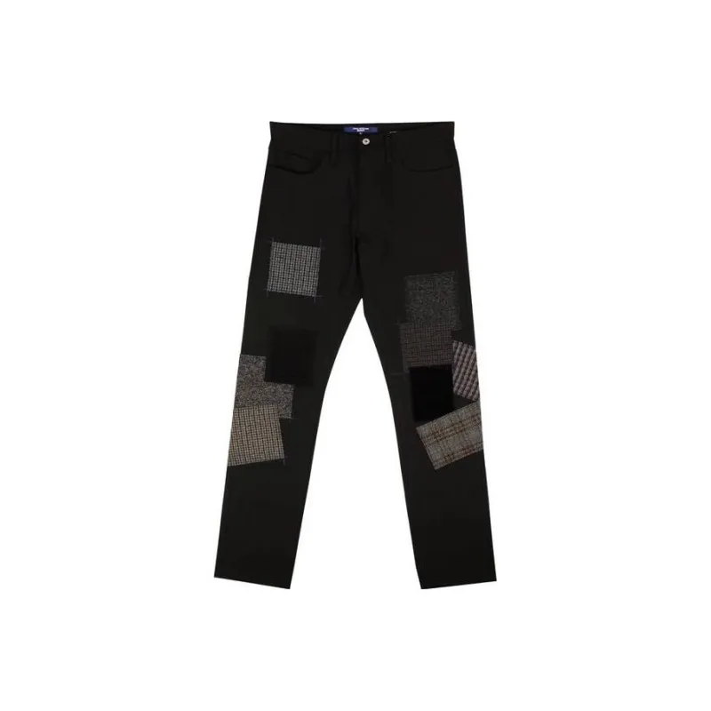 JUNYA WATANABE Patchwork detail Straight leg Jeans-0