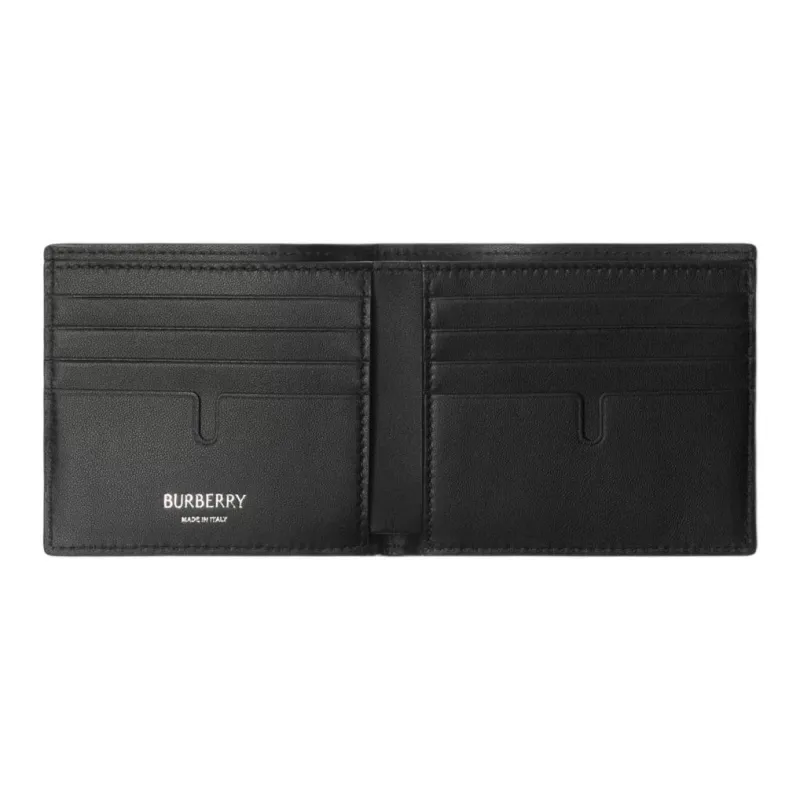 Burberry Cotton Wallet Men's Midnight Blue-2