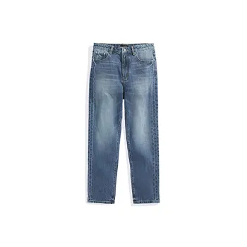 PEACEBIRD MEN Jeans Men's Normal Blue Batch 1