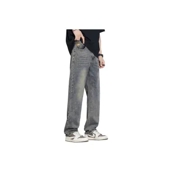 FALIAMS Jeans Unisex Washed Color