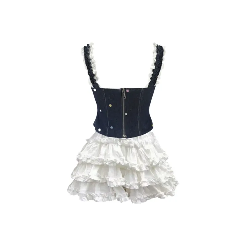 Incolore Two Piece Skirt Sets Women's-1