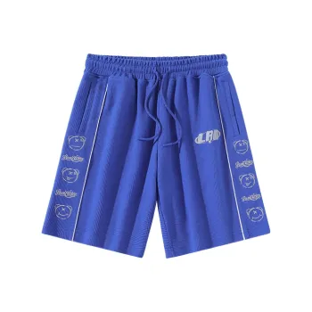 LAMLICKA Casual Shorts Unisex Blue