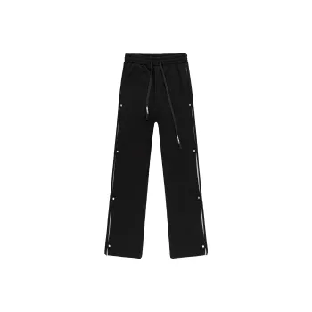 XINYINSU Casual Pants Unisex Black
