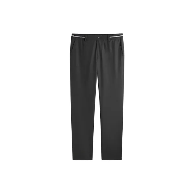 PEACEBIRD MEN Casual Pants Unisex Black-0