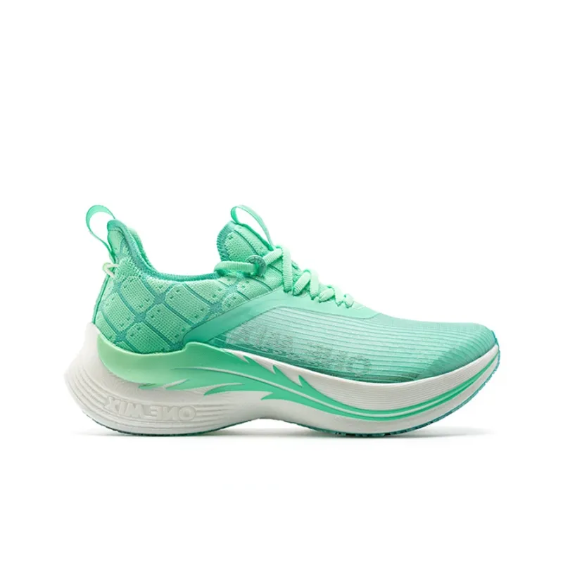 ONEMIX Light Nails Running Shoes Unisex Emerald Green-1