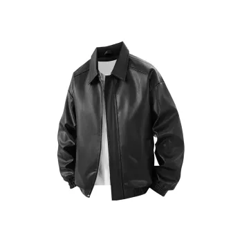 CHARLIE GOLF Leather Jacket Unisex