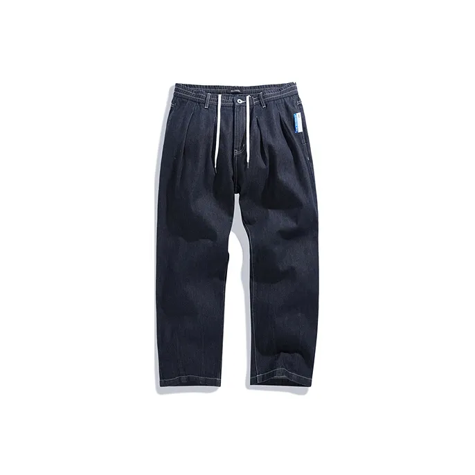 PEACEBIRD MEN Jeans Men Navy Blue, Batch 1-0