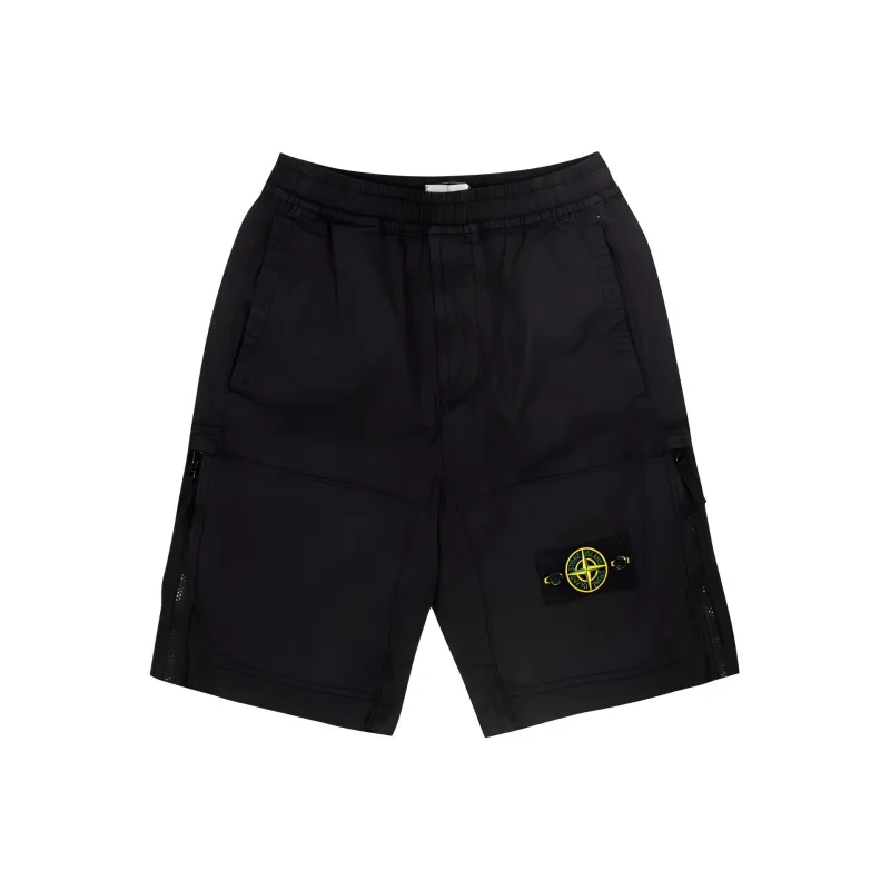 STONE ISLAND SS22 Shorts Men's Black-0