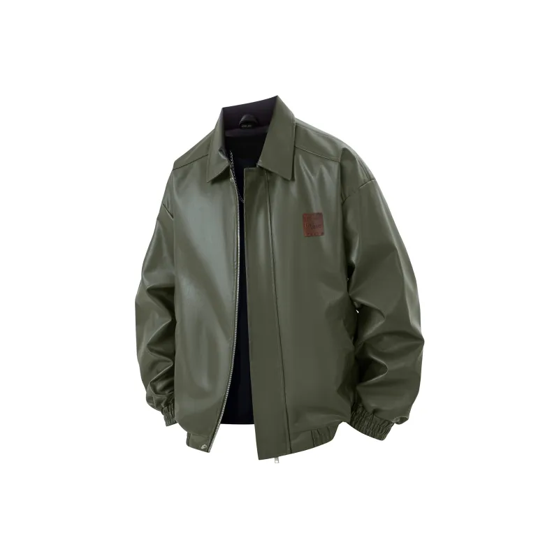 Yiwen Leather Jackets Unisex-6