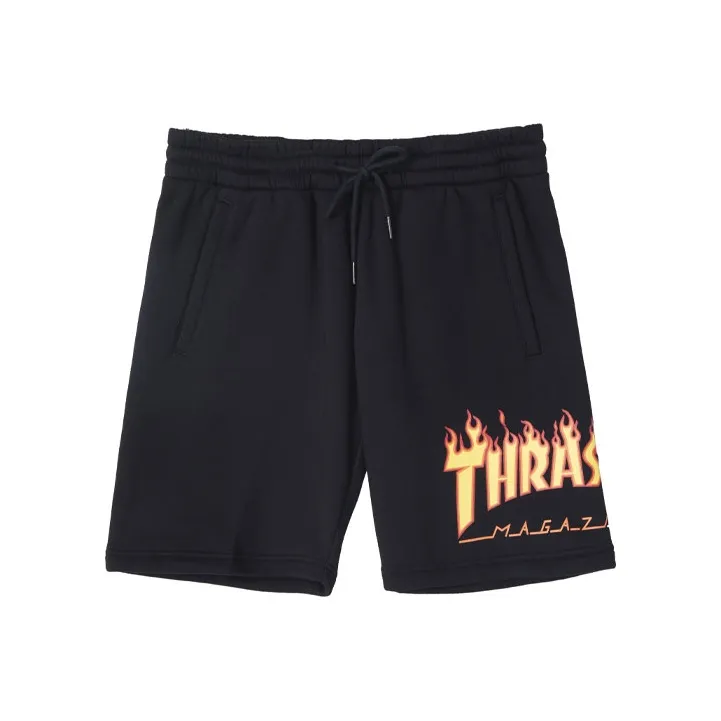 Thrasher Loose Fit Shorts Japan Version Unisex Black-0