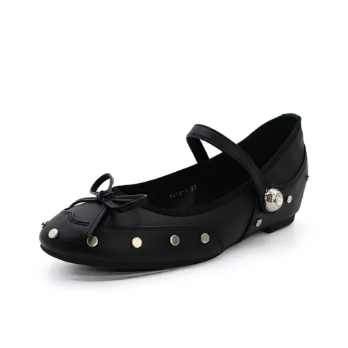 Varib Women's Casual Shoes 5CM Women's Black