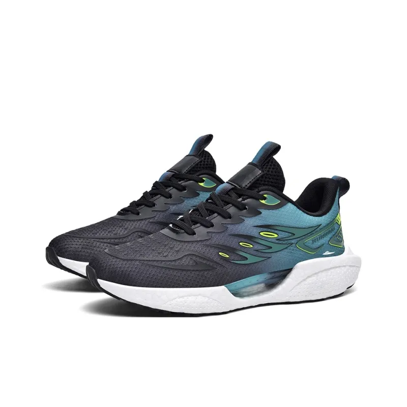 Kuding Cushioning Abrasion Resistant Slip Resistant Breathable Lightweight Low Top Running Shoes Unisex-9